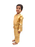 BookMyCostume Golden Jumpsuit Fancy Dress Costume